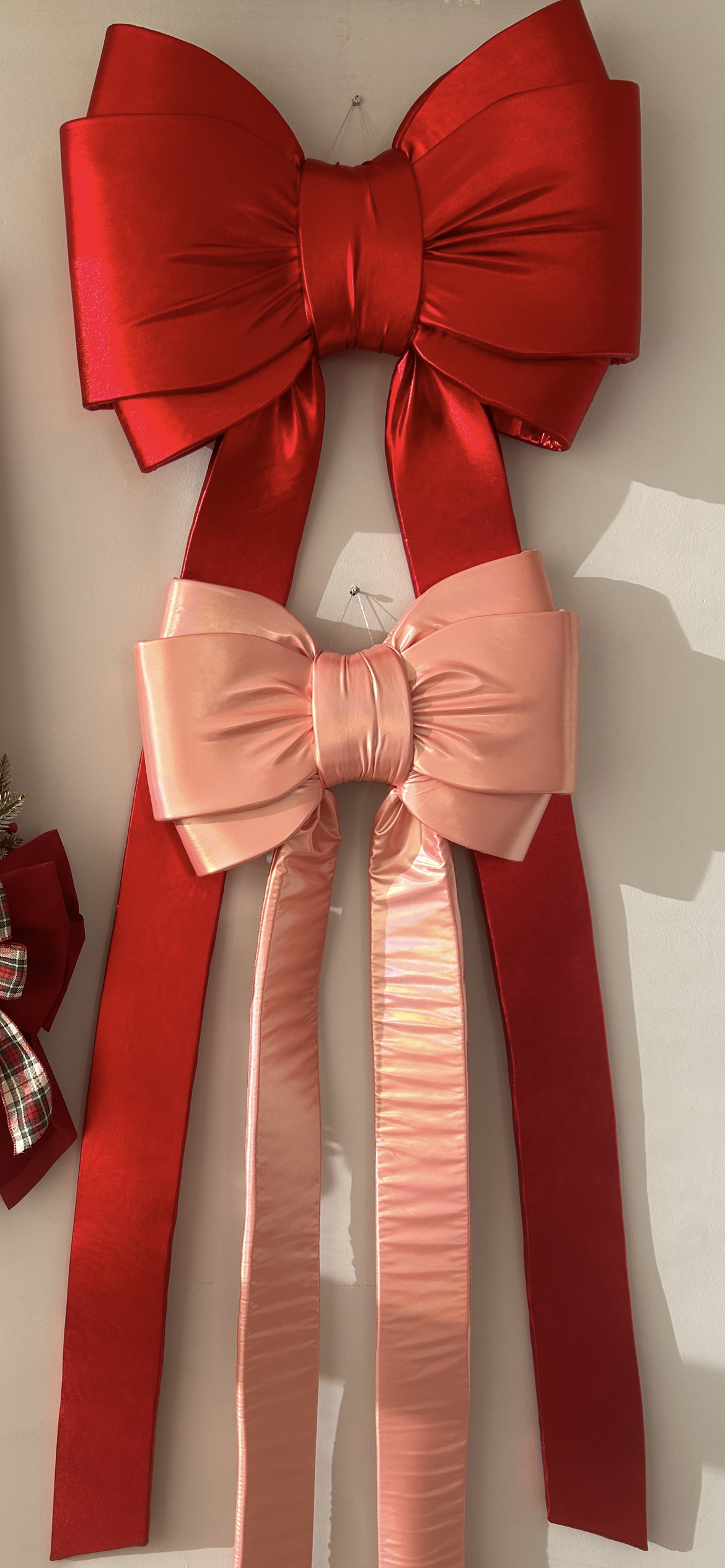 Patrón lazo navidad